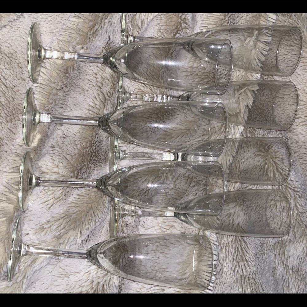 West Elm Champagne Glass S/8
